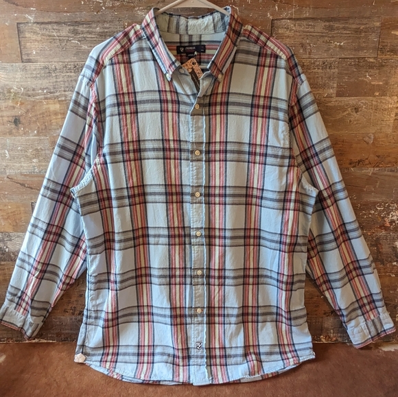 NWT Upcycled Handcrafted Button Down Shirt With Boho Wild Soul Bull - Picture 8 of 14